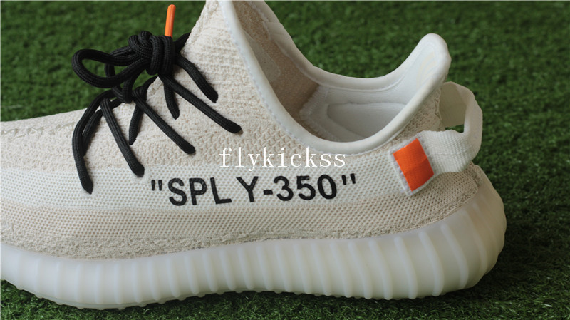 Off White x Adidas Yeezy boost 350 V2 Cream Beige